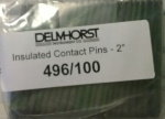 Delmhorst pinnoiteut elektrodit L=2"